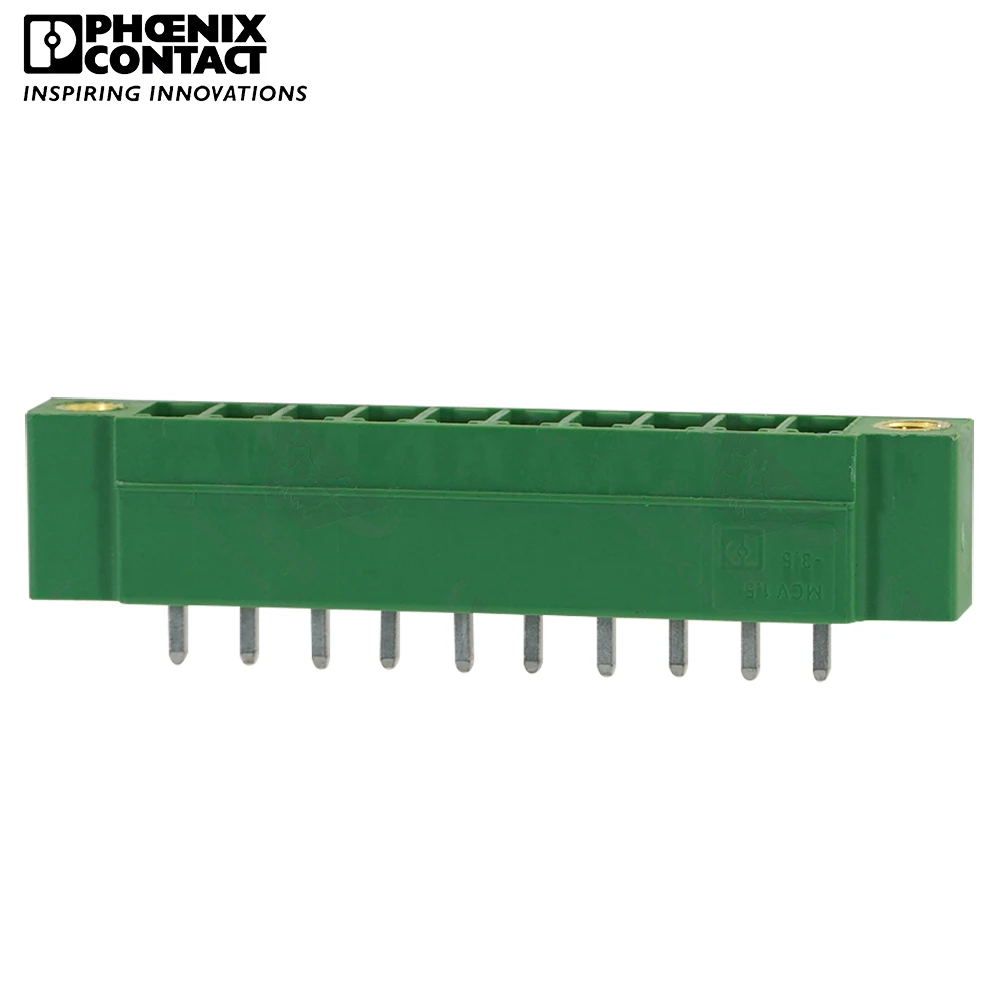 

1Pcs 3.5mm Original Genuine Phoenix Contact Connector PCB Pluggable PLUG-IN Terminal Block 10 Pin MCV 1.5 GF 3.5 1843305 8A 160V