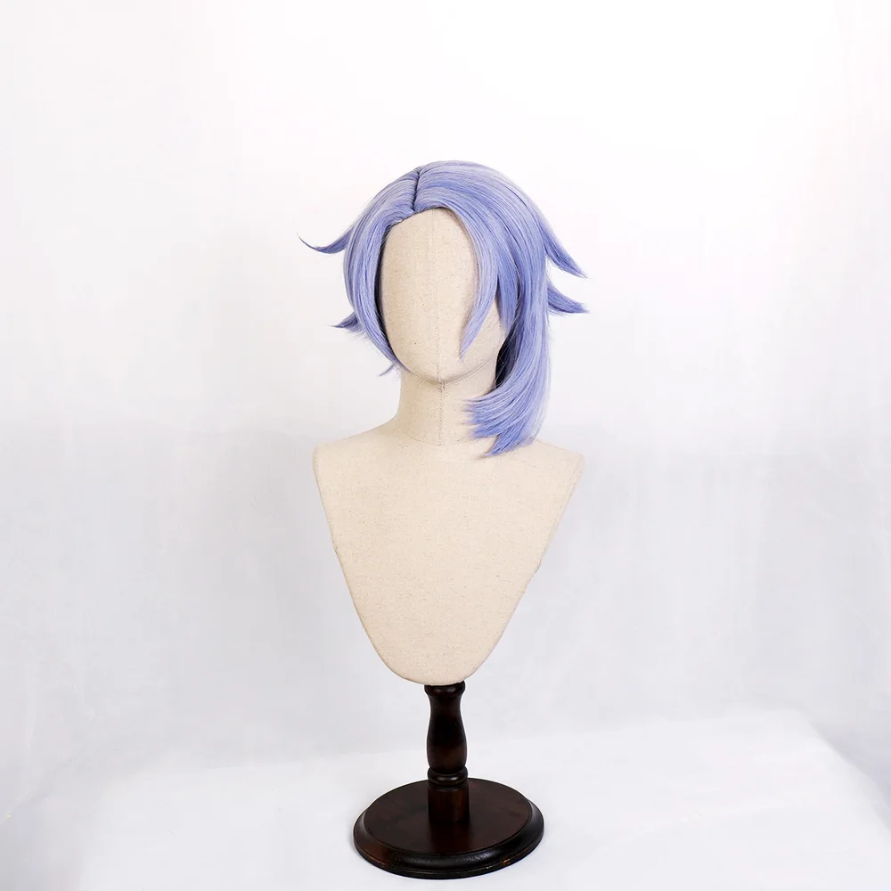 Parrucca Genshin Impact Ayaka Mikami Parrucca cosplay Parrucca di colore sfumato