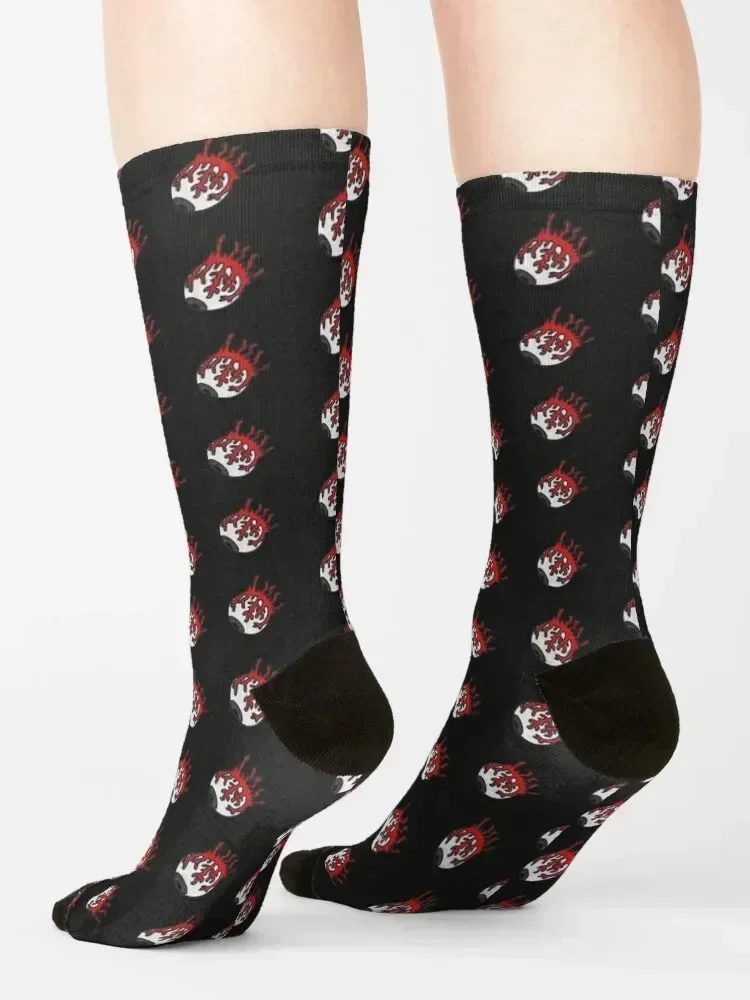 Terraria Eye of Cthulhu Socks winter gifts halloween anti slip football Argentina Socks For Girls Men's
