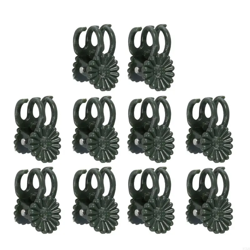 97QD 20/40/100Pcs Plant Clip Clip Plant Support Clip Flowers and Vine
