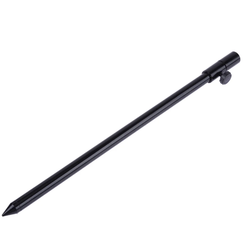 

Hot Sale Fishing Bank Stick Delicate Texture Carp Fishing Bank Stick Adjustable Bankstick Bite Alarm Extension Rod Black