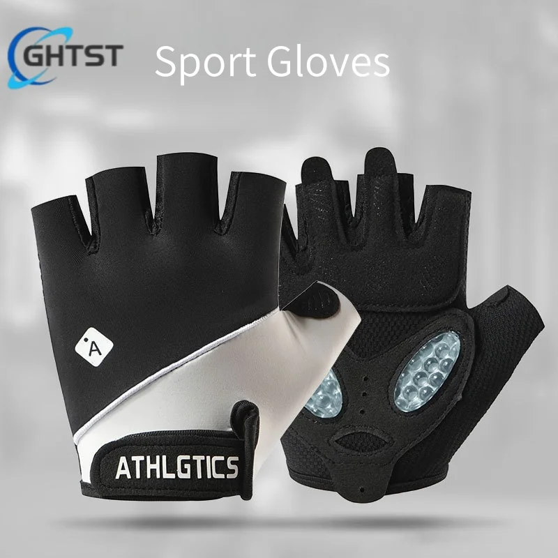

Gel Half Finger Cycling Gloves Anti-Slip Anti Shock MTB Road Bike Gloves 자전거 장갑 Bicycle Gloves перчатки для велосипеда