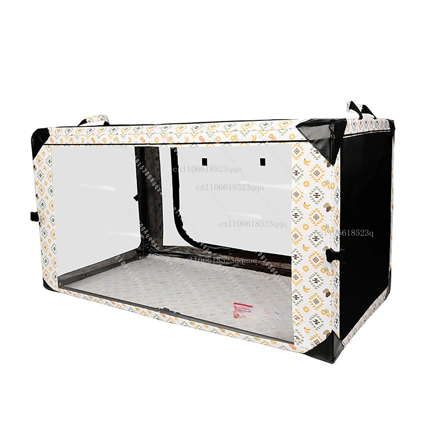 Jaula de carreras para gatos para exhibiciones, jaula portátil plegable para gatos, sala de parto, jaula transparente de aislamiento para mascotas, jaulas para gatos de gran espacio
