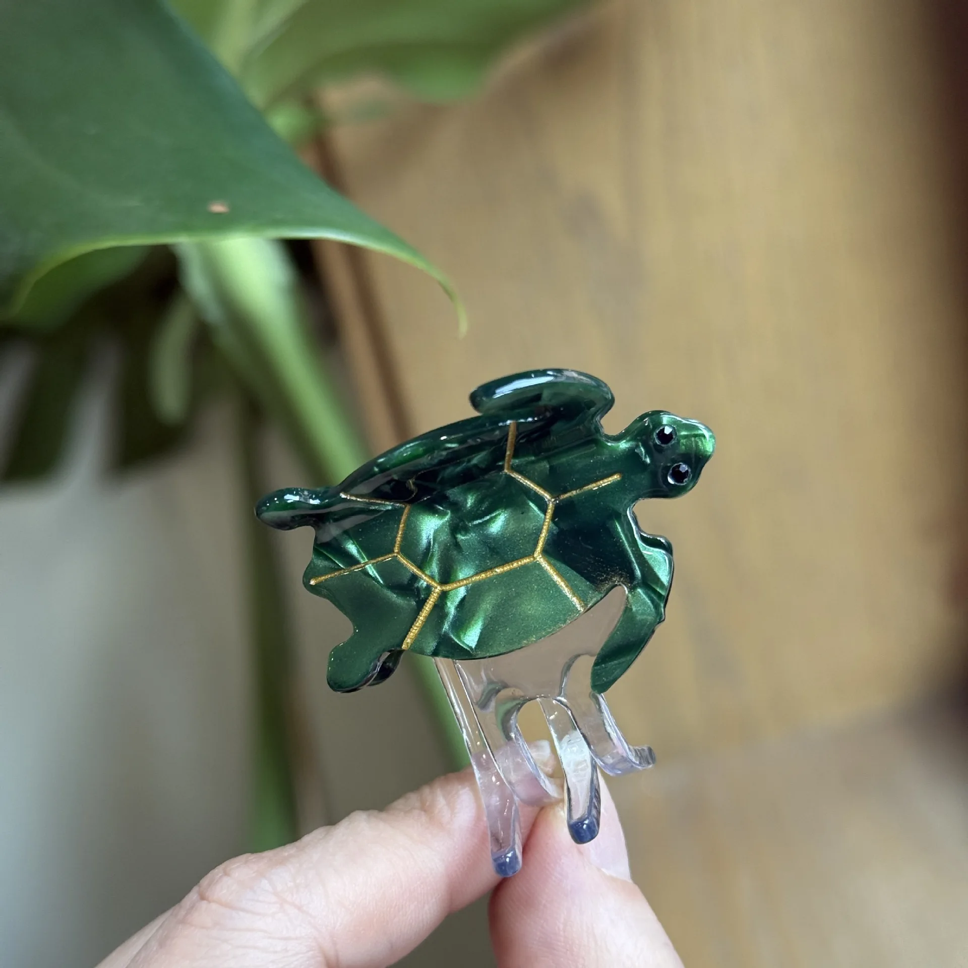 New Cute Cartoon Ocean Mermaid Tortoise Hair Claw Clips Sea Turtle Acetate Shark Hairpin For Women Hair Accessories