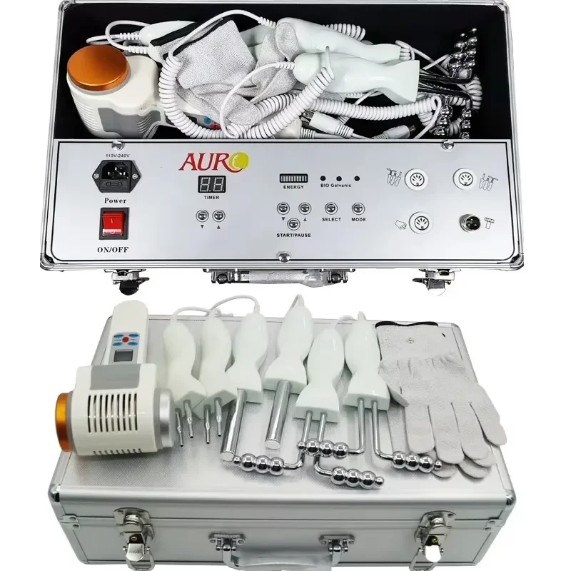 AU-8401 Professional BIO Microcurrent Tightening Wrinkle Remover Facial Lifting Machine