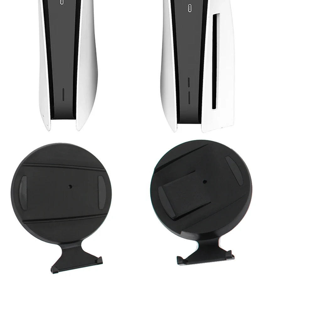 PS5 게임 콘솔 거치대용 수직 스탠드, CDROM 및 디지털 버전용 교체 베이스, 2in 1