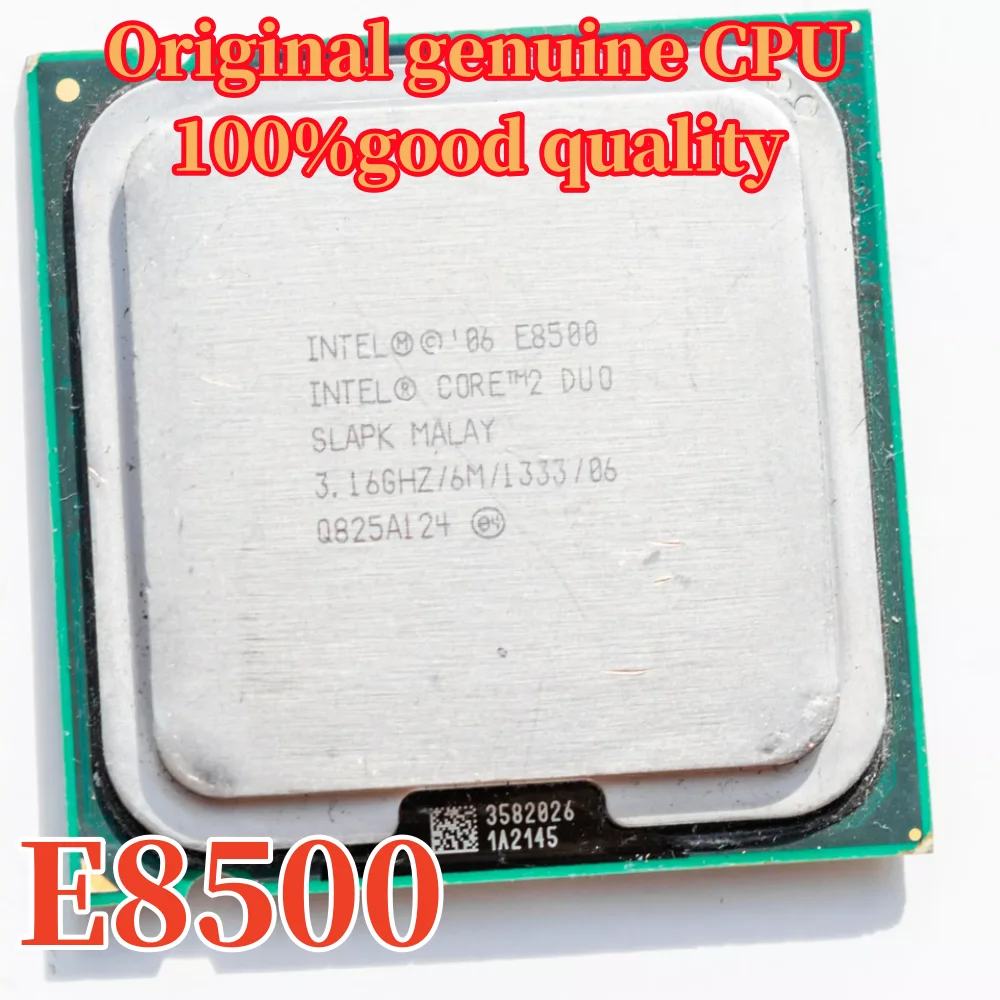 Original Intel Core2 DUO E8500 CPU 3.16GHz/ LGA775/6MB/ Dual-CORE/ Processor Free shipping ship out within 1day