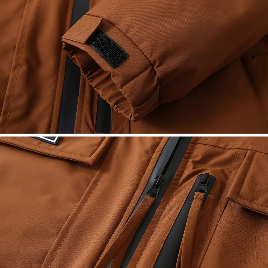 Winter Parkas Men Thick Cargo Jacket Coat Plus Size 10XL 11XL Fashion Casual Hooded Parkas Big Size 11XL