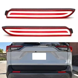 Bumper Reflector Lights For Toyota RAV4 Harrier Sienna EZ Alphard Aygo for Lexus GX470 RX300 5630 NX RC Tail/Brake,Rear Fog Lamp