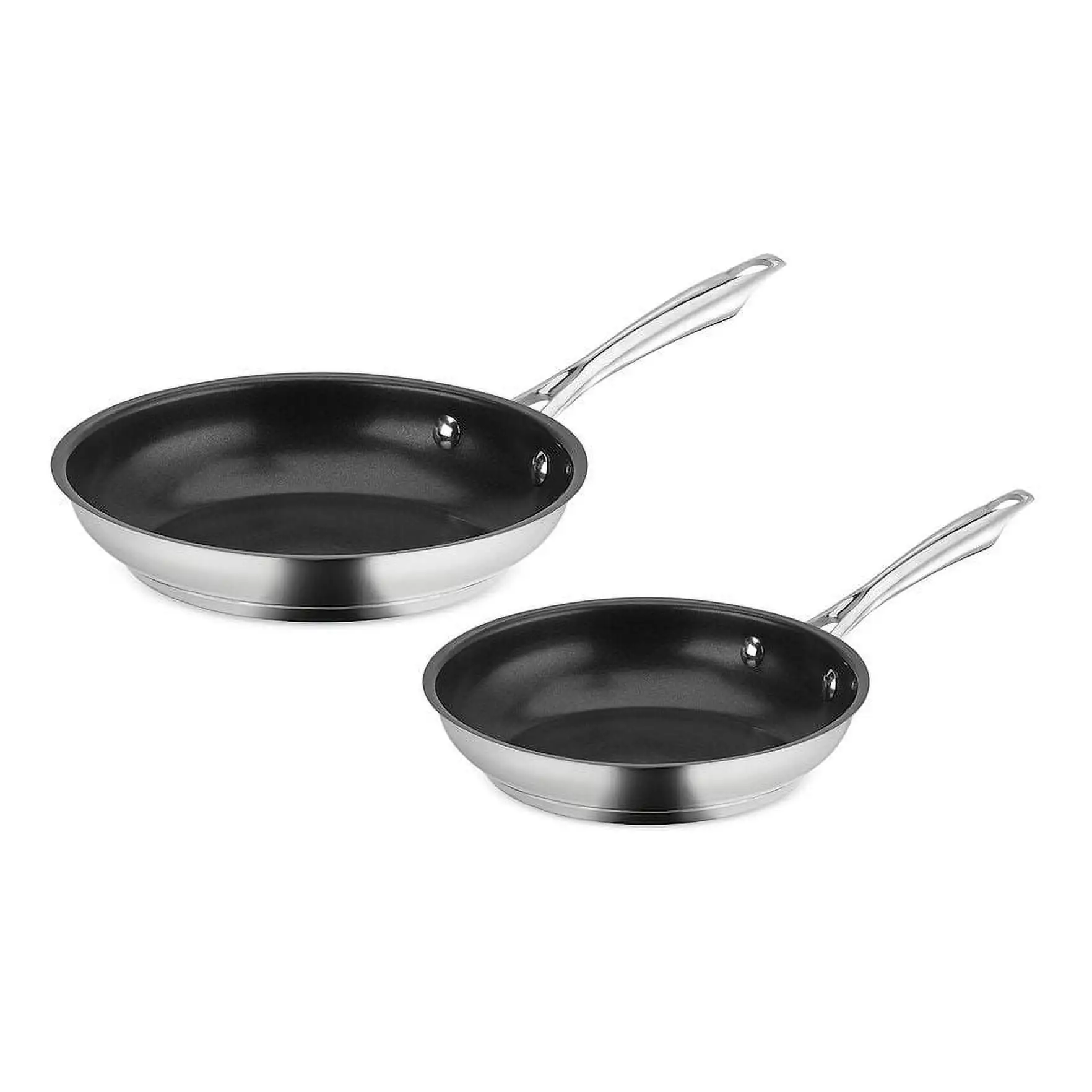 

Cuisinart 8922-810NS Professional Series 2 шт. Сковорода с антипригарным покрытием из нержавеющей стали