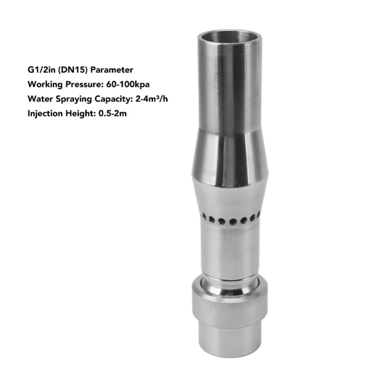 Multi Branch Fountain Nozzle Stainless Steel Spherical Joint Female Thread Multi Branch Fountain Nozzle For Fountain DN15