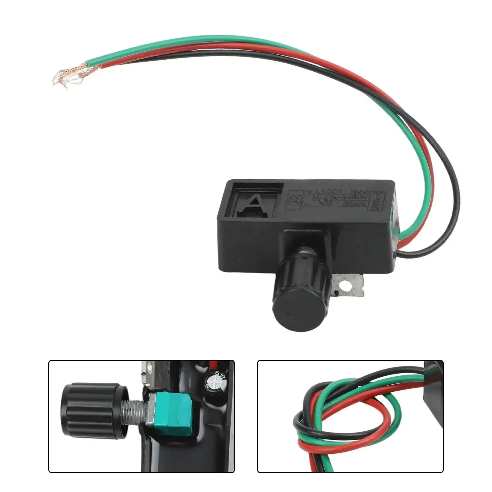 Electric Sprayer Speed Control Switch 12V DC Rated Compatible with Reflux and Pressure Switch Pumps for Reliable Flow Management