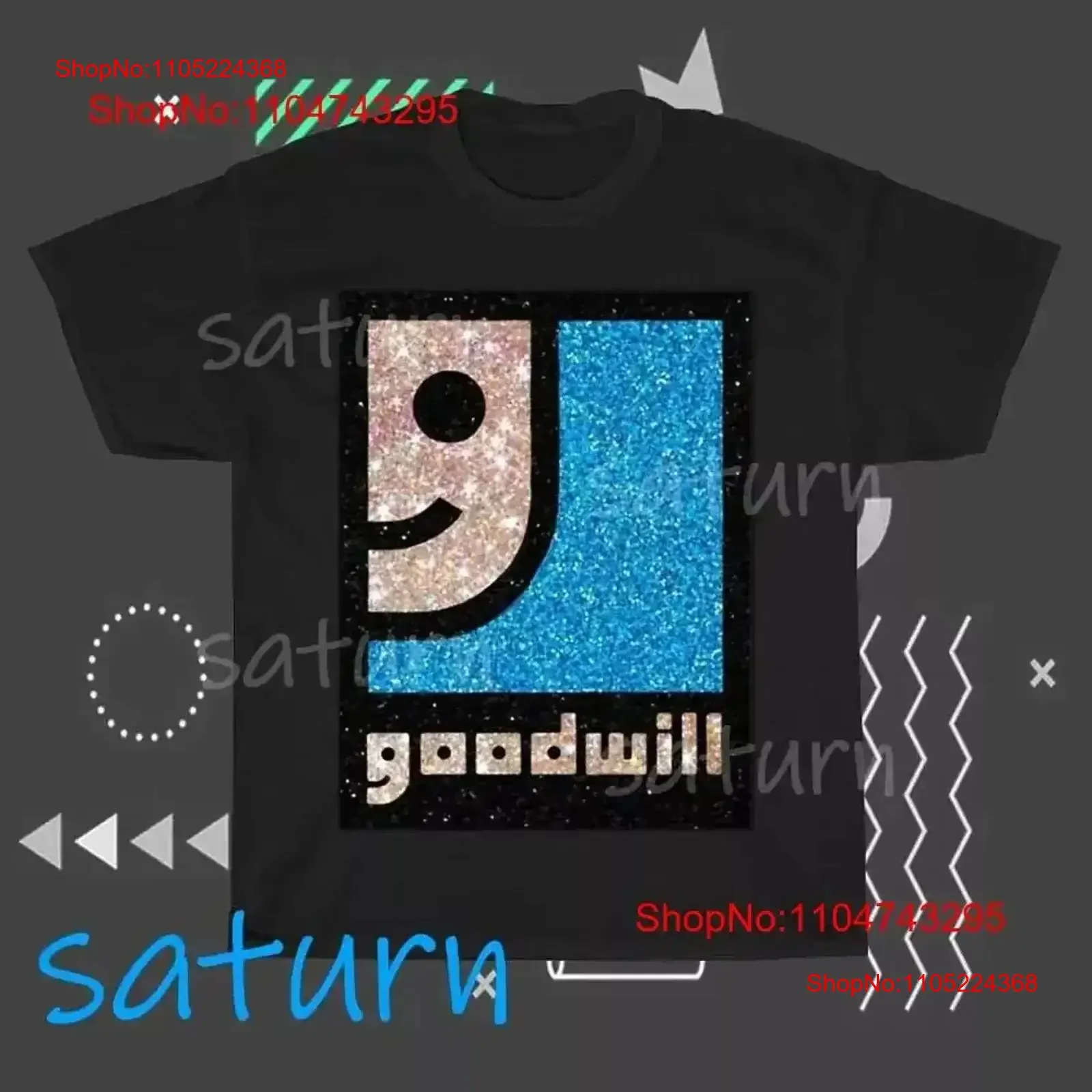 Goodwill Logo T Shirt Funny Size S to 5XL vintage Washed Stylish Comfortable fashion streetwear Top For Everyday Wear  vintage