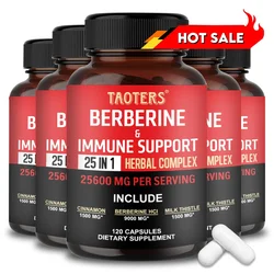 Berberine with Ceylon Cinnamon Turmeric Supplement Supports Immune Function for Cardiovascular and Gastrointestinal Care