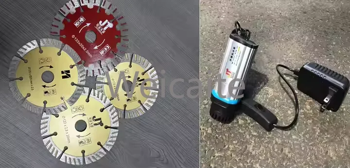 آلة الشق الخرساني، آلة الشق الكهربائية عالية الطاقة للكتلة الهوائية للطوب الخرساني #4