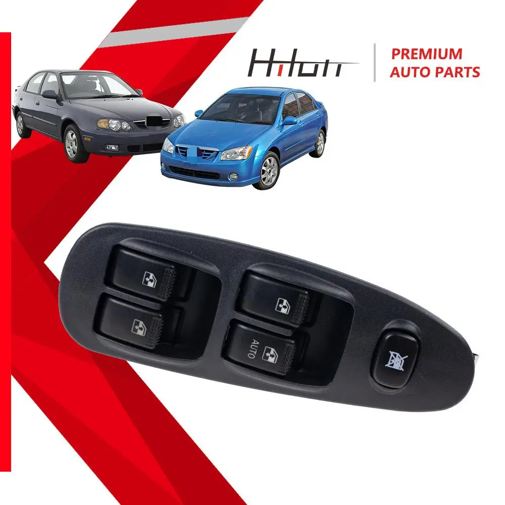 

Front Left or Right Master Electric Power Window Switch Lifter For Hyundai Kia Spectra 1997 1998 1999 2000 2001 47349-11000