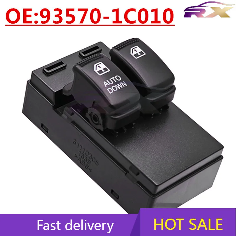 

OEM:93570-1C010 Suitable For 2003-2010 Hyundai Getz Automobile Glass Lifter Switch Powered Windows Switch