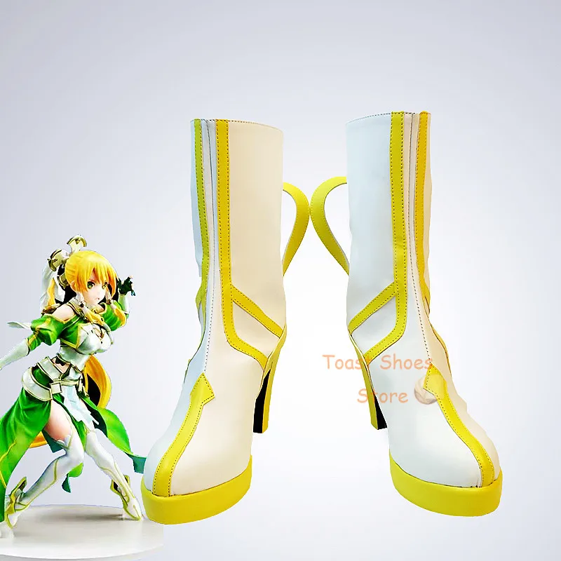 Lei Tilarari Cosplay Botas, Anime Sword Art Online, Traje de Halloween, Prop Comic Game, Estilo Sexy