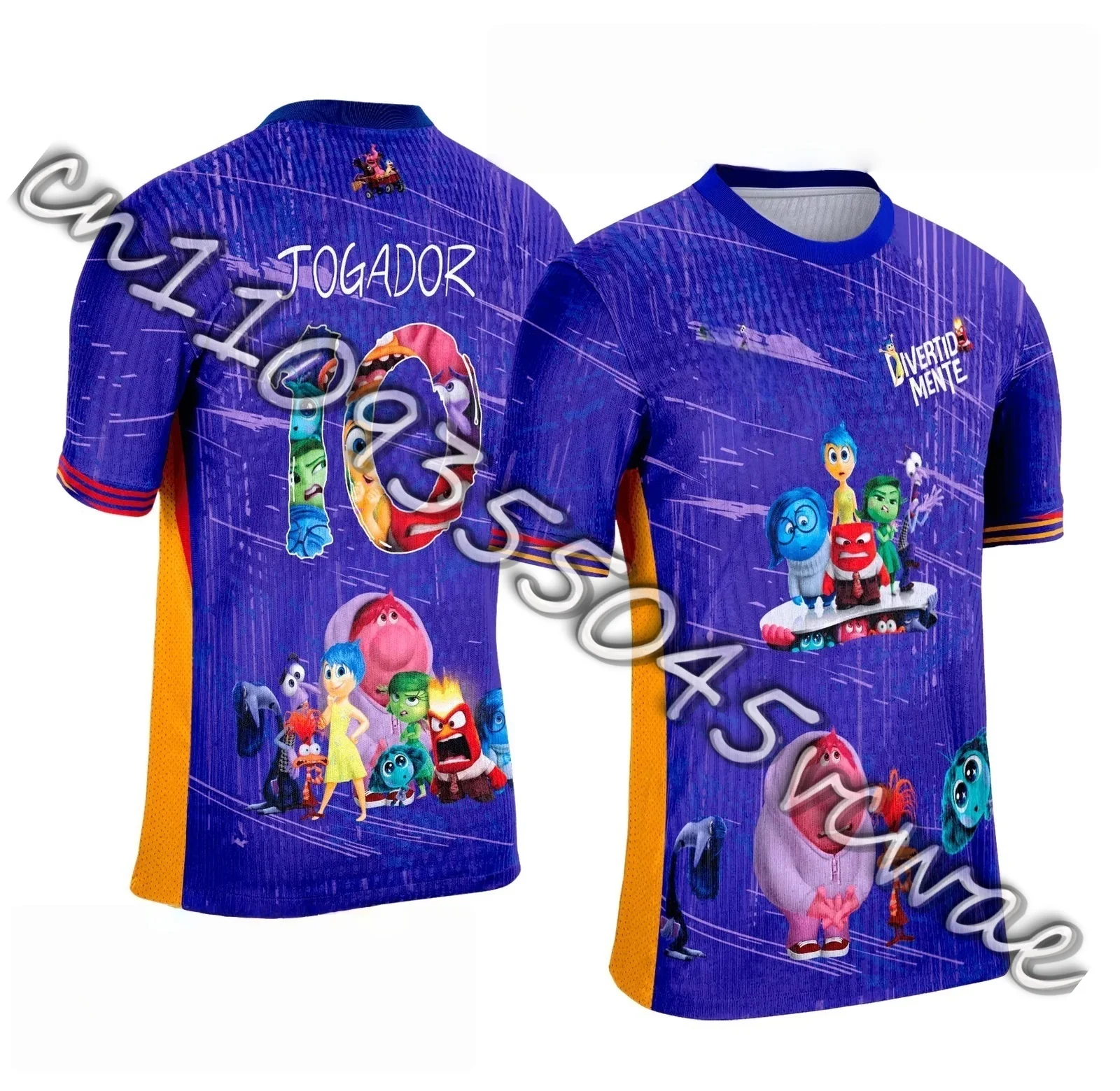 

Новая летняя спортивная футболка для беременных с изображением персонажей из фильма Дисней "Головоломка" для мужчин и женщин 2026