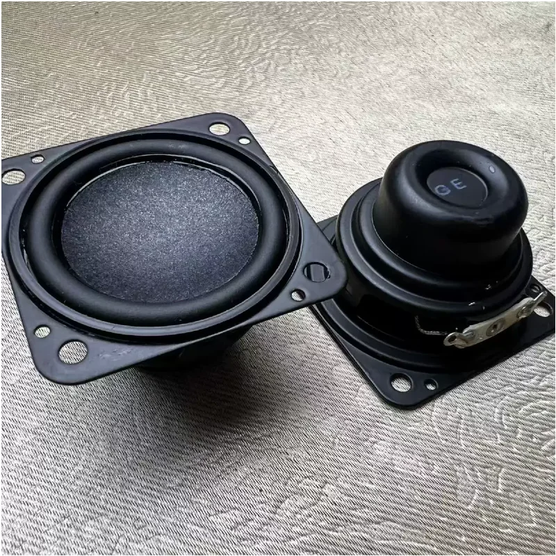 SOTAMIA 2pcs 1.75 Inch 44mm Full Range Speaker 4 Ohm 6W Strong Magnetic Rubber Edge Speaker DIY Bluetooth Speaker for DOSS 2199