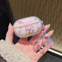 Suitable for Sanag Senna F20s Pro Bluetooth Earphone Protective Cover Cartoon Transparent Soft Shell Cute DIY Pendant