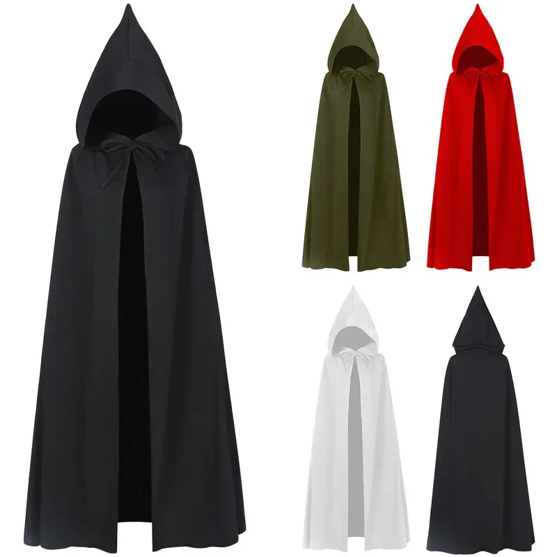 

Medieval Open Front Cloak Halloween Pirate Wizard Death God Warrior Role-playing Cosplay Special Use Clothing Unique Design om[8