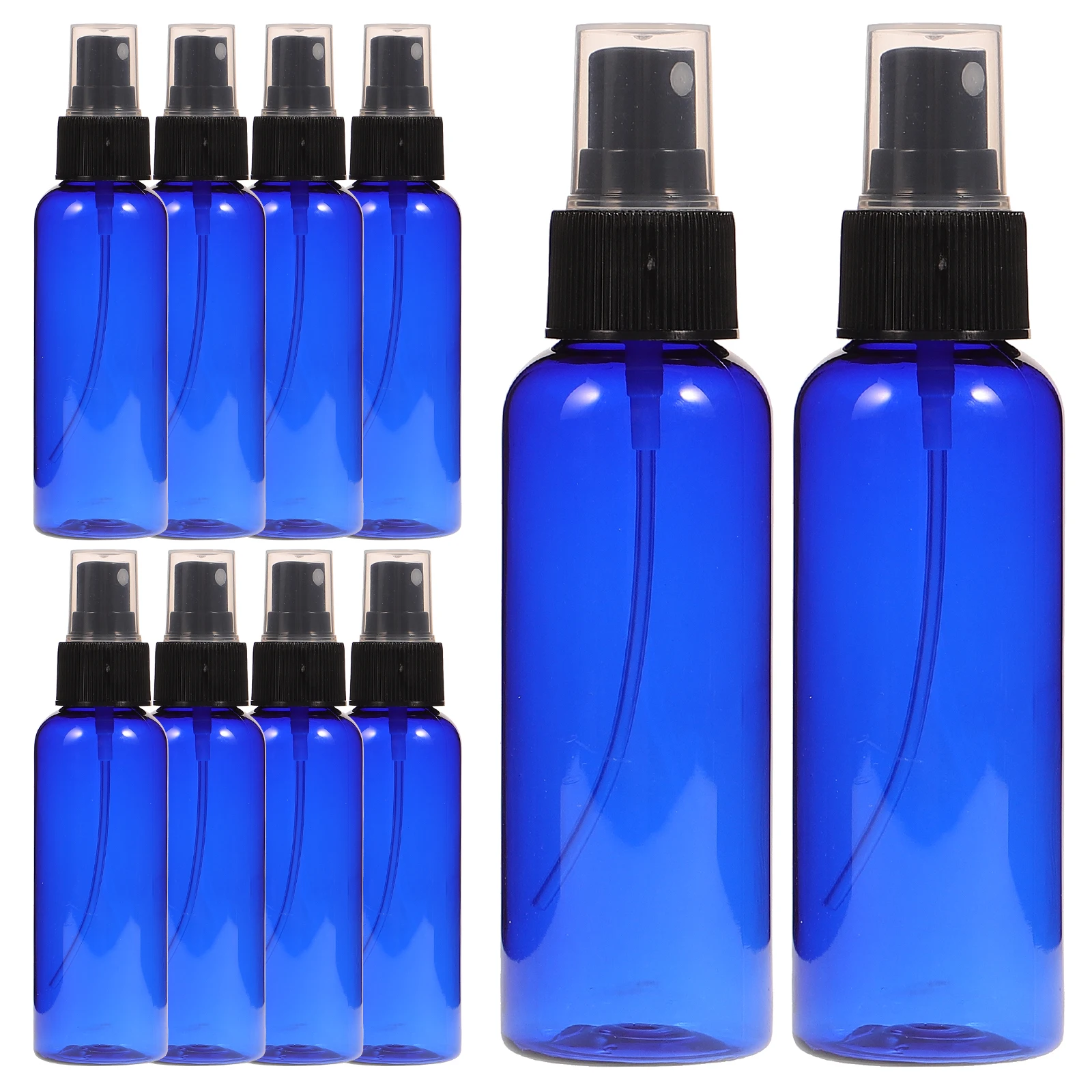 10pcs 100ML Compact Bottle Atomizer Perfume Sprayer Portable Liquid Plastic Material Travel Atomizer Friendly