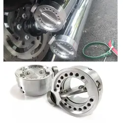 Motorcycle Adjustable Circular Exhaust Pipe Muffler Valve 79mm 80mm For Harley Road King Fat Bob Street Glide LOW RIDER DYNA
