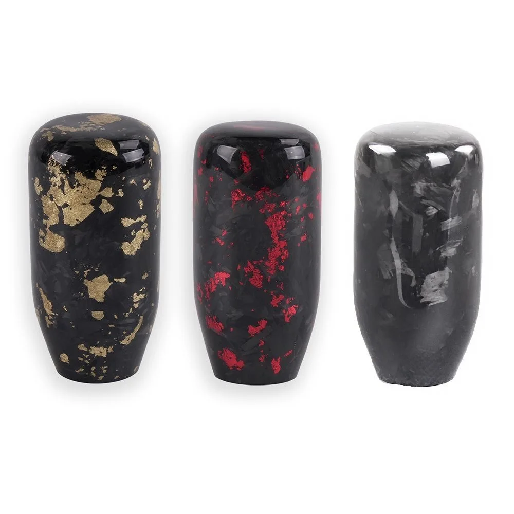 

Universal Car Carbon Fiber Manual Gear Shift Knob Stick Manual Transmission Gearstick Shifter Lever AT MT