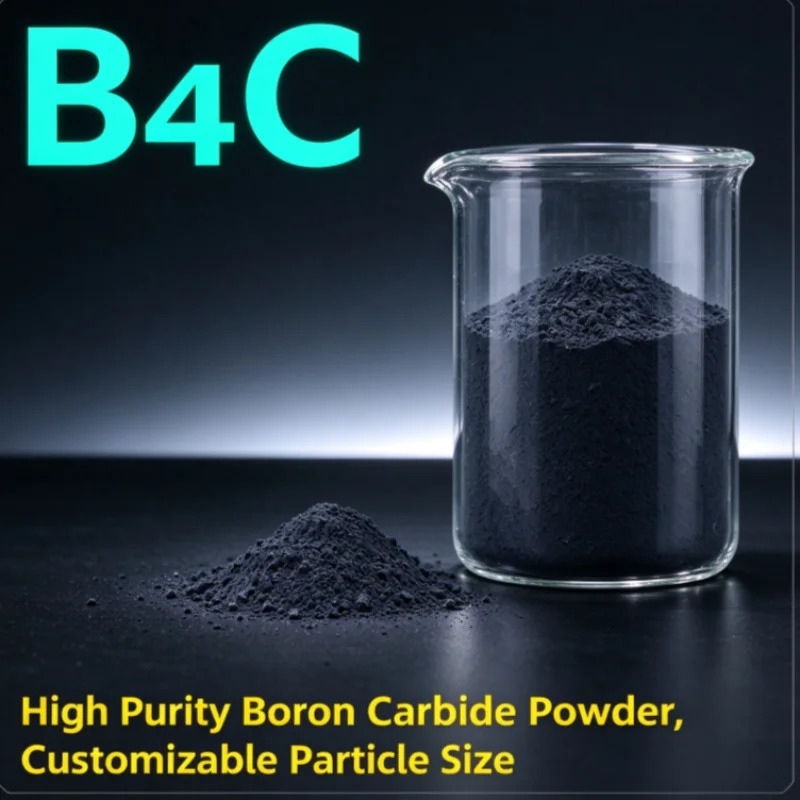 Ultrafine Boron Carbide Powder B4C High-Purity Research-Grade Micro Grinding Material for Scientific Research Experiment