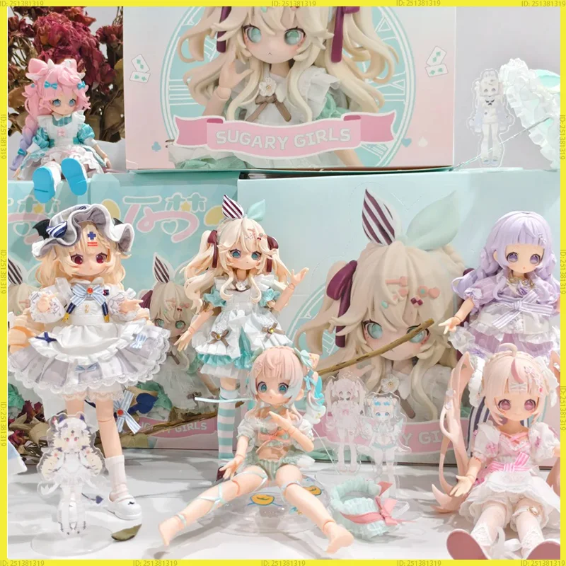 

В наличии ONEMORE Dessert Party 1/8mjd слепая коробка подвижная кукла фигурка кукла модная игрушка украшения фигурка милый подарок для мальчика и девочки