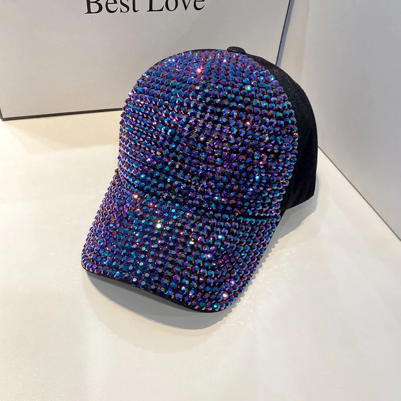CNTANG Sommer frauen Baseball Kappe Frühling Herbst Strass Caps Mode Persönlichkeit Straße Hiphop Hüte Für Weibliche Snapback – Detail 7
