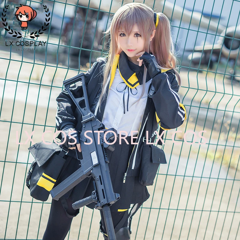 Anime Game Ump45 Ump9 Cosplay Costume Battle Unifrom Full Set For Christmas Customized size