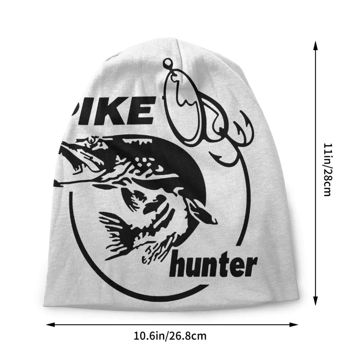 Hunter Fish Bonnet Hats Cool Knitting Hat For Women Men Winter Warm Fishing Fisherman Skullies Beanies Caps