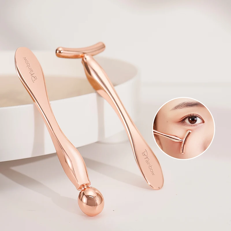 Brainbow Eyes Roller  Cream Massage Stick Lifting Face Firming Tools