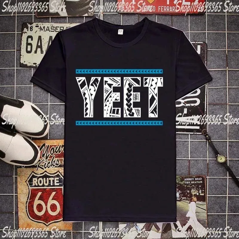 Retro Jey Uso Yeet T Shirt Mens Funny Quotes Wresting Lovers Graphic Summer Casual CottonT-shirt Soft Unisex O-neck Tee Tops