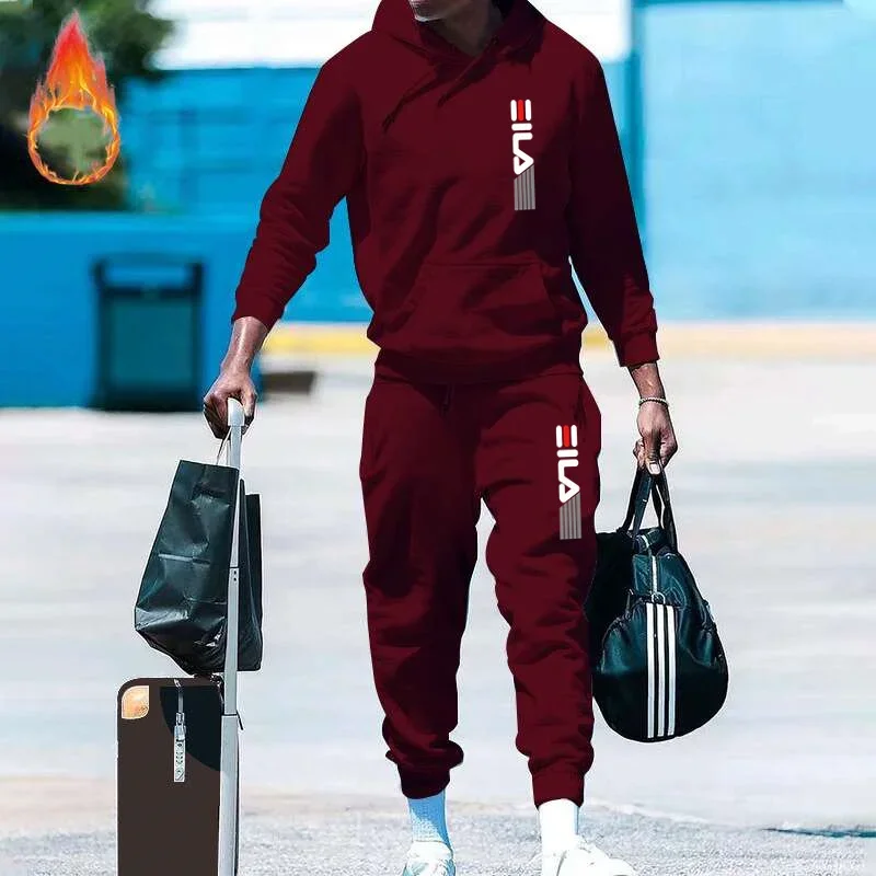 Brand Set+High Quality Spring and Autumn Showcase Casual Jogging Set 2024 New Fashion Men's and Women's Sportswear Mens Clothes