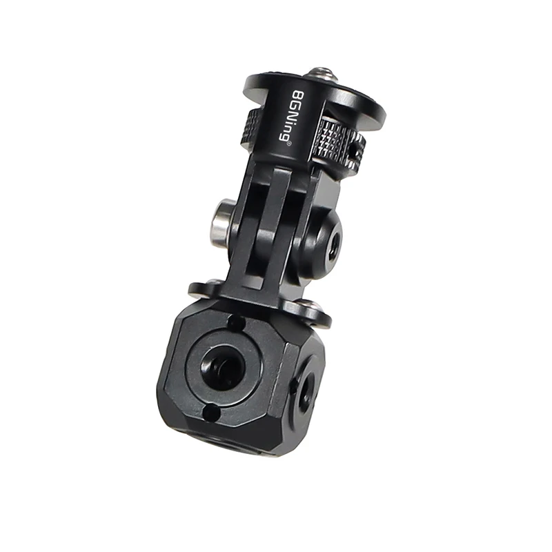 Universal Magic Cubic 1/4 3/8 Schraube Loch Adapter Dual Cube Halterung für DSLR Käfig Rig Flash Monitor Stativ Mikrofon Ständer – Detail 24