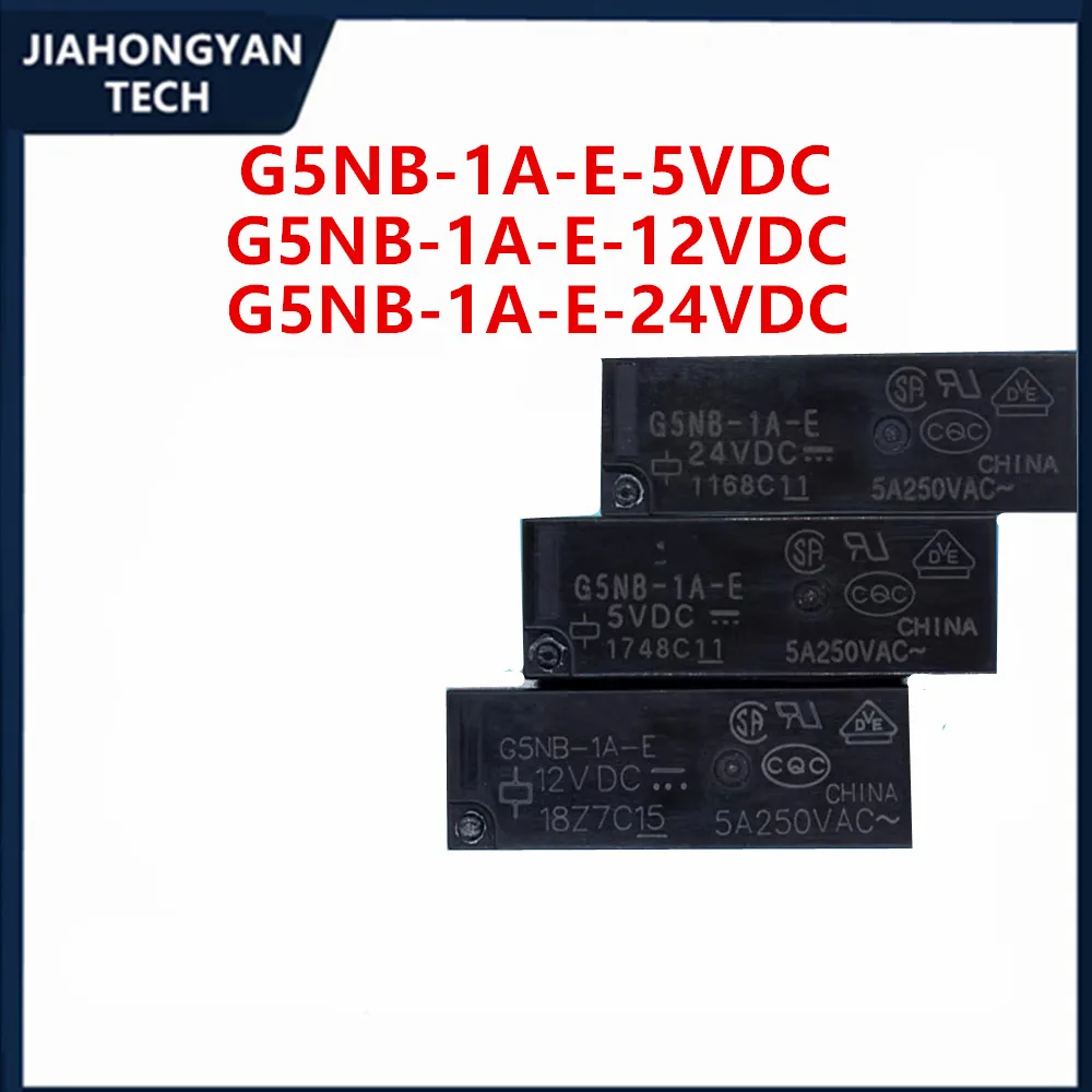 Original For OMRON small relays G5NB-1A-E-5VDC G5NB-1A-E-12VDC G5NB-1AE-24VDC are available for selection