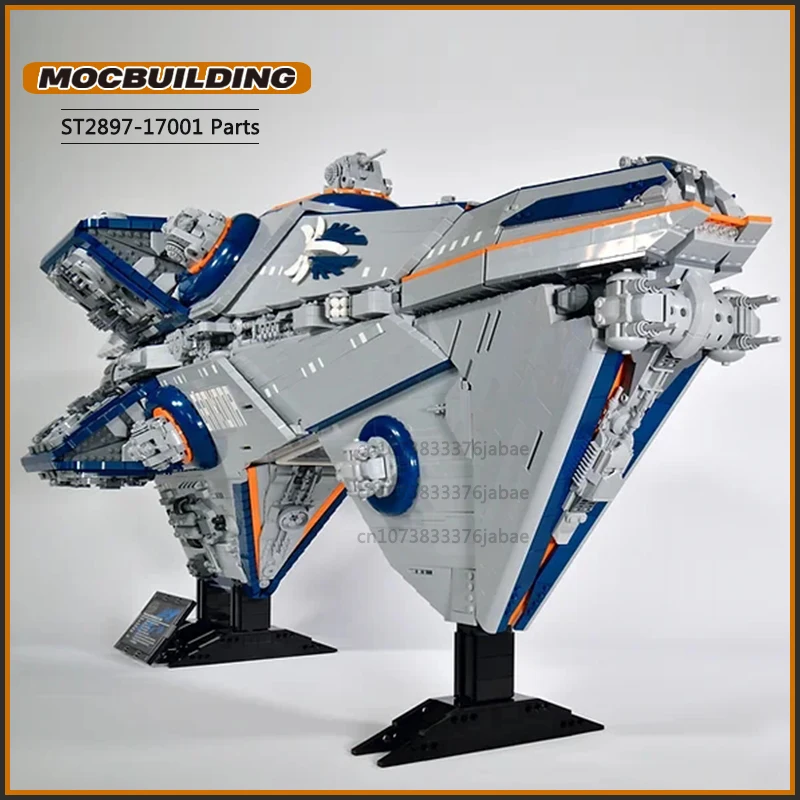 Space Movie MOC UCS Teroch-class Cruiser Building Block Technology Bricks DIY Assembly Model Collection Display Toys Xmas Gifts