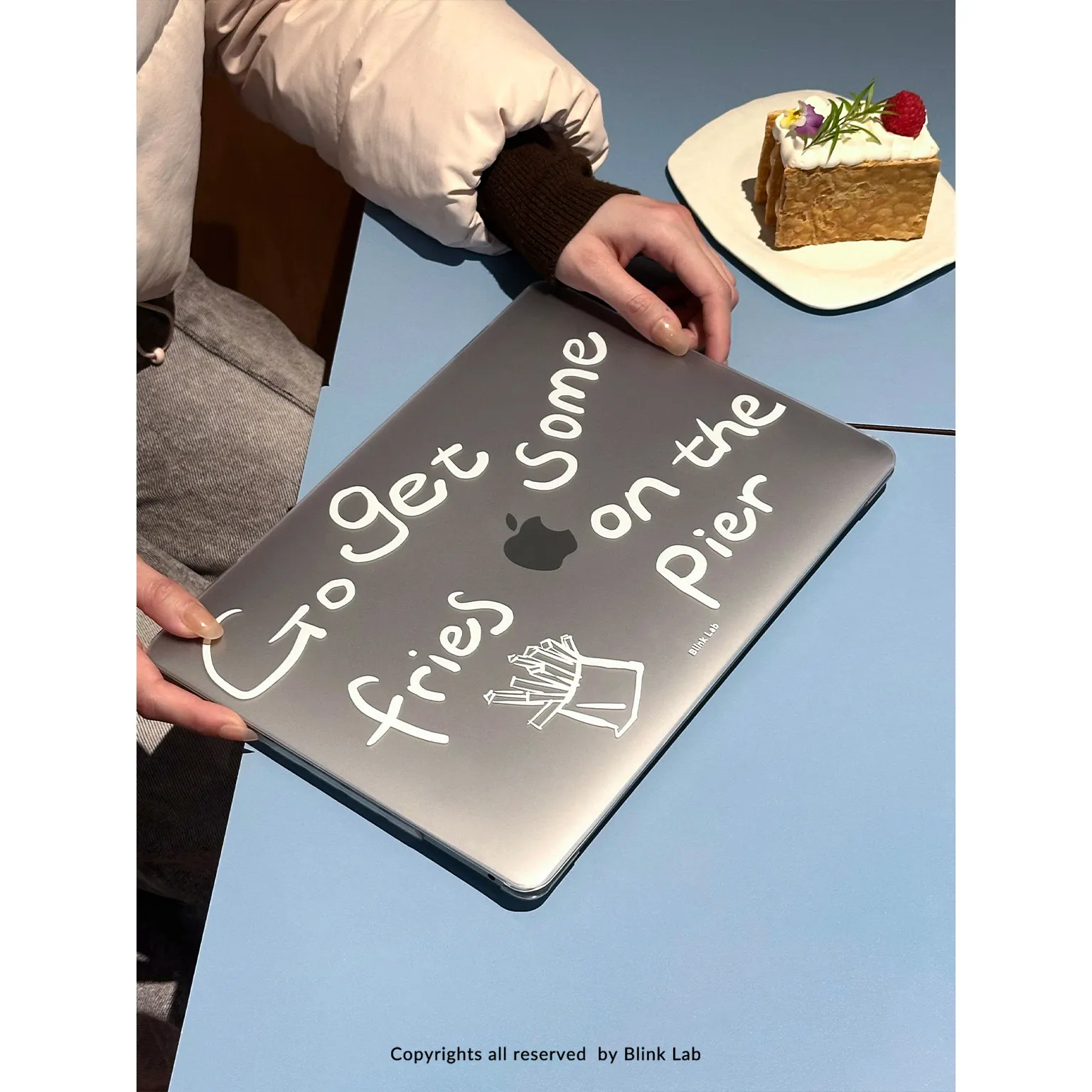 English Fries Creative Laptop Case For Macbook Neo 2026 A3404 Air 15 M4 M5 A3449 Touch Bar ID Pro A3426 Mac 16 inch A3428 Cover