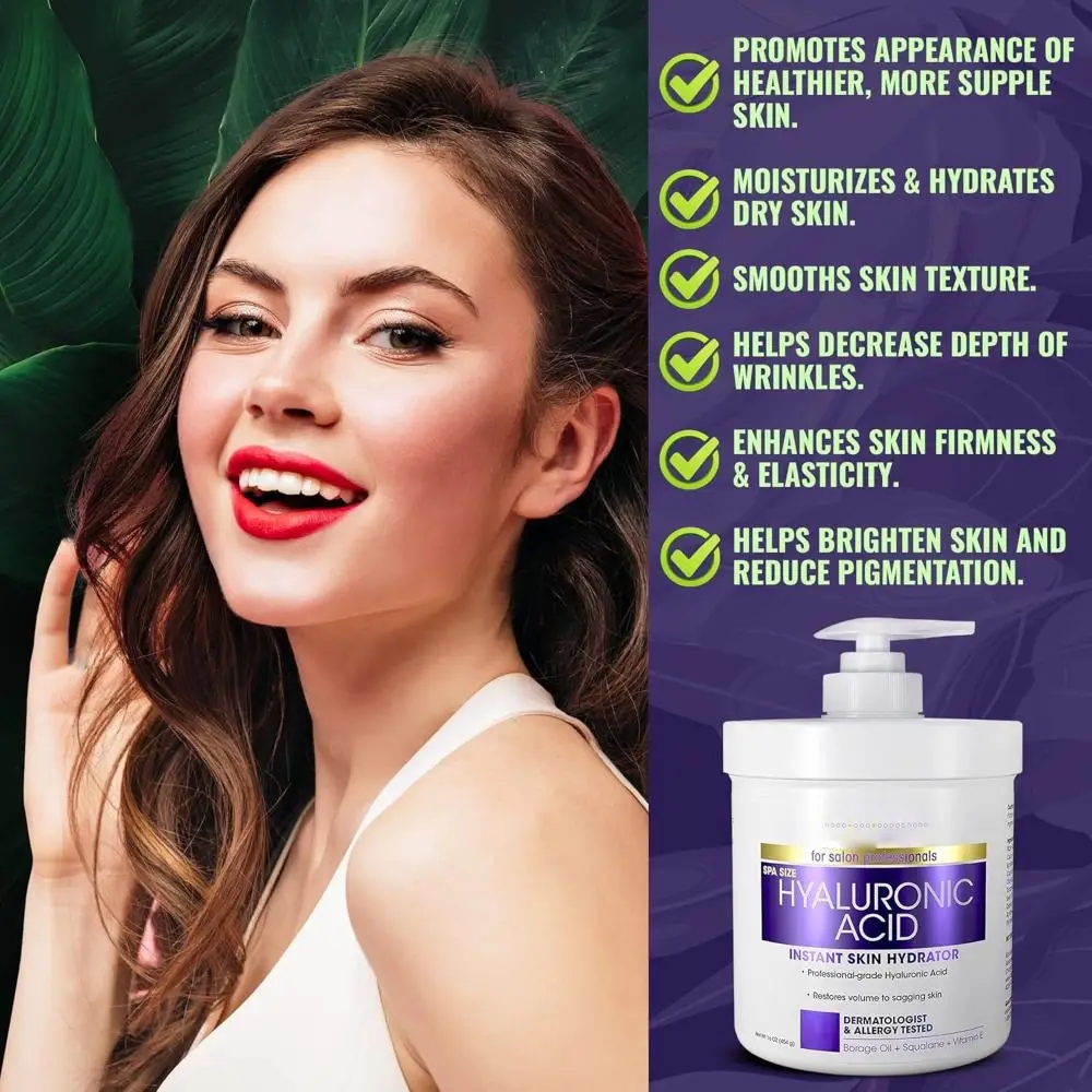 Collagen Retinol Collagen Face Cream Hydrating Firming and Brightening Body Lotion Anti Aging Hyaluronic Acid Vitamin C
