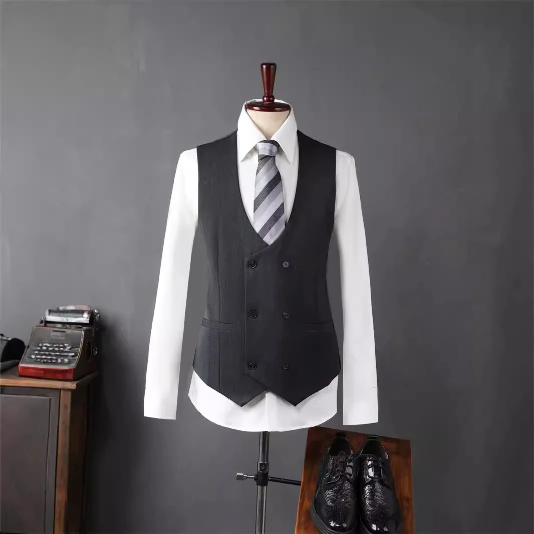 Tenue d'affaires slim pour homme, tenue de mariage professionnelle et formelle, avec téléchargement, 1-A83