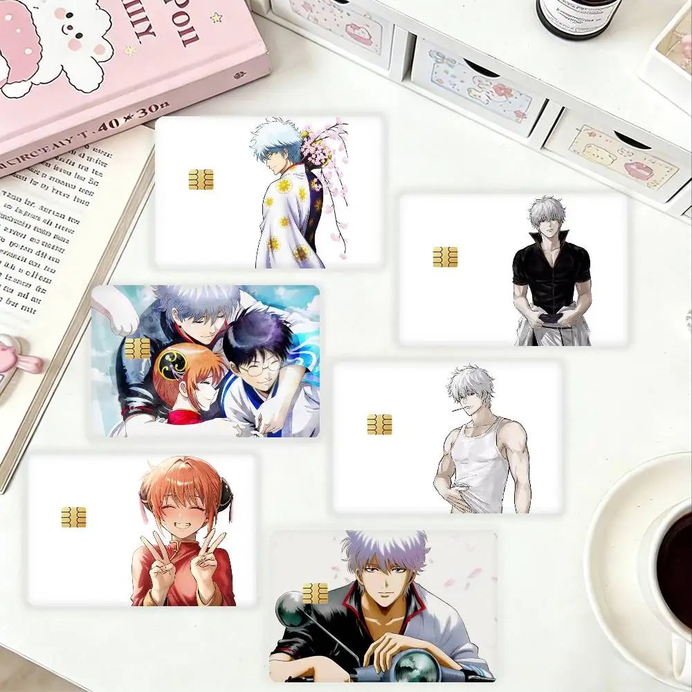 

G-Gintama Anime HD Waterproof Card Skins Protective Stickers for Credit Bank Game Cards