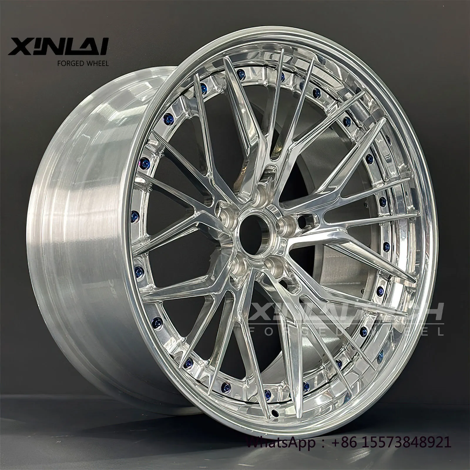 

2-Piece Custom Forged Wheel 18 19 20 21 22 23 24 Inch Alloy Wheel Rim 5x114.3 5x130 5x120 5x112