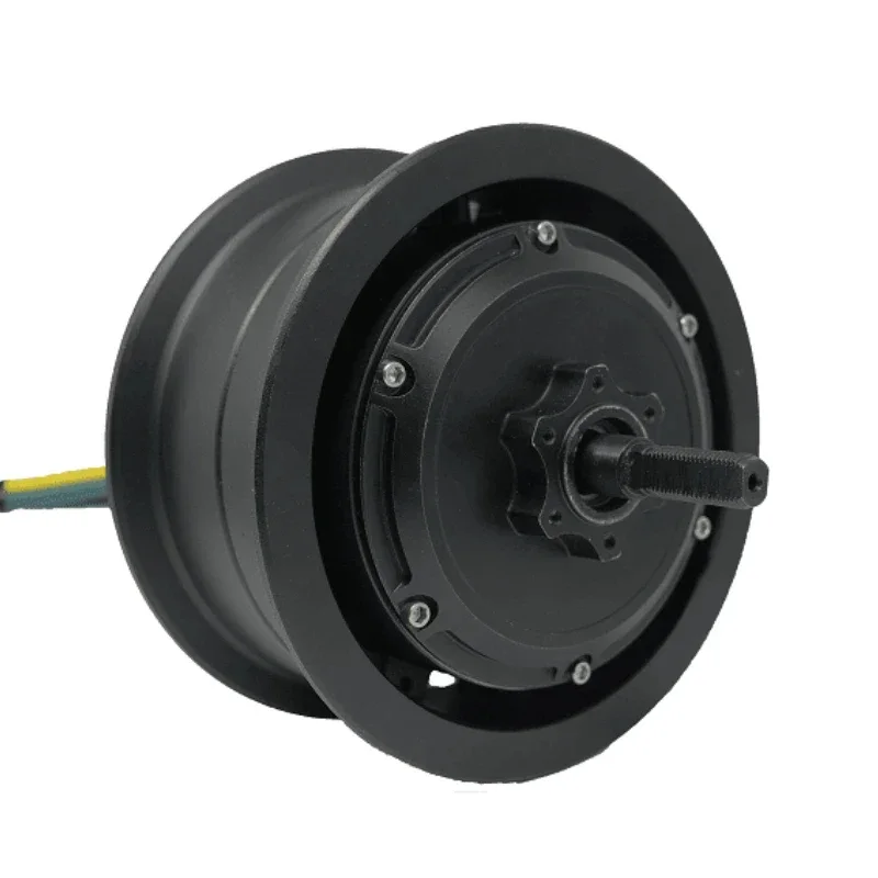 Lonnyo 11inch 52V 60V 72V 120V 5000w 6000w 70mm Magnet High-Power Brushless Gearless Electric Scooter Hub Motor