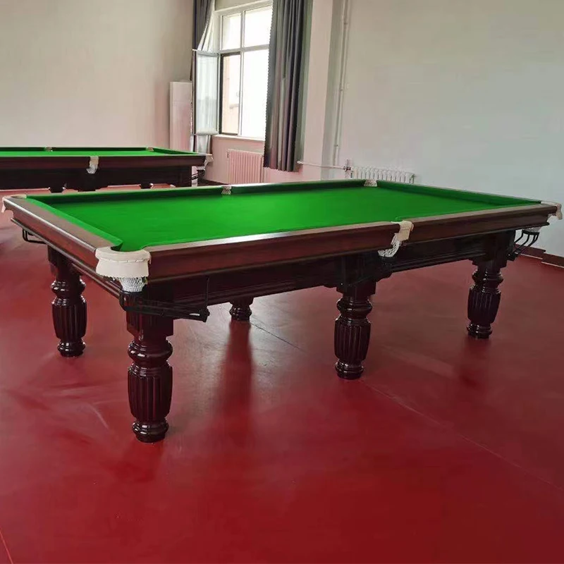 

37 Years of Billiard Factory Specializing in the Production of Chinese Billiard Table Wood Cushion Billiard Table