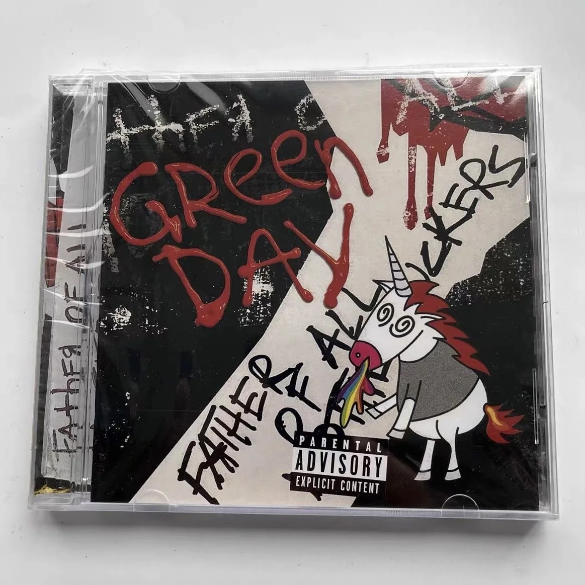 Punk Green Day Billie Joe Music CD Father of All Album Cosplay Compact Disc CD Car Walkman Play Songs Party Music Collection