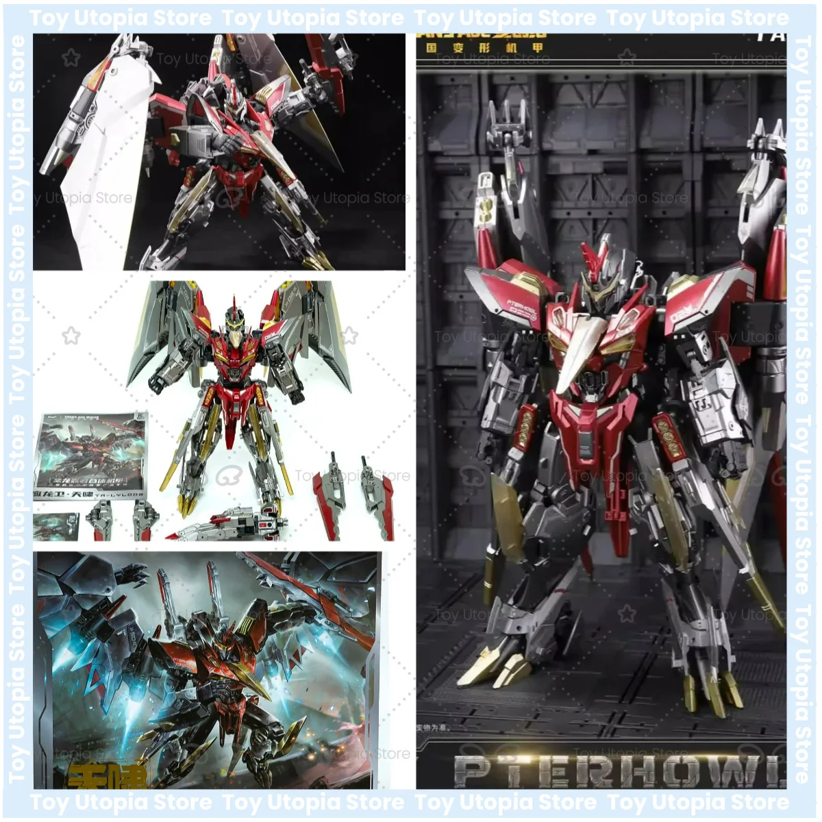 

Nuevos juguetes de transformación Robot CT-Longyan 02 Pterhowl Swoop Yinglong Guard TA-LYL002 TIAN XIAO figura juguete en stock