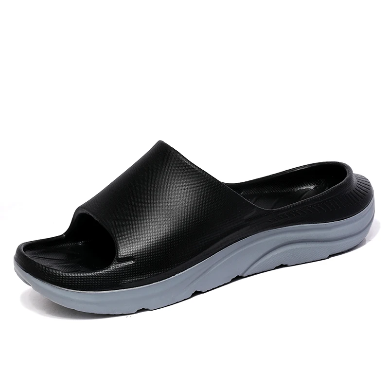 Men's slippers with a sense of trampling on shit wear indoor home mute household thick-soled eva deodorant slippers in summer 47 - view 6